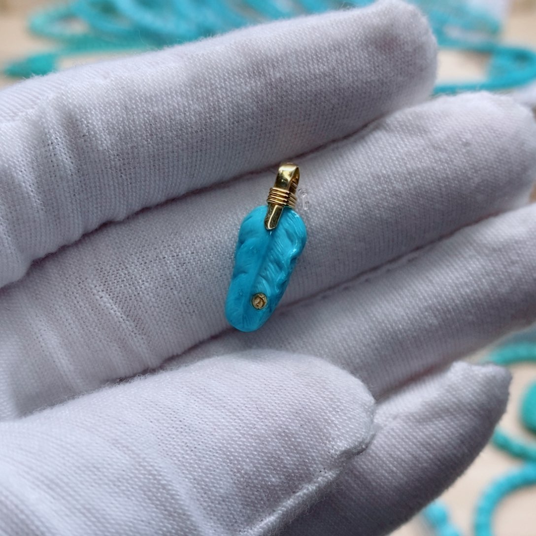 绿松石珠宝奇石未镶嵌