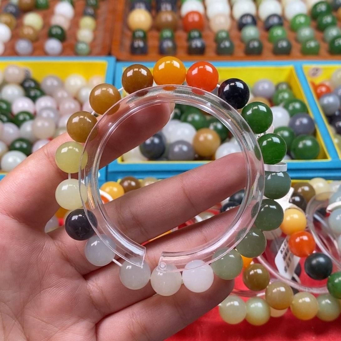 和田玉未镶嵌珠宝奇石福利多宝手串z10