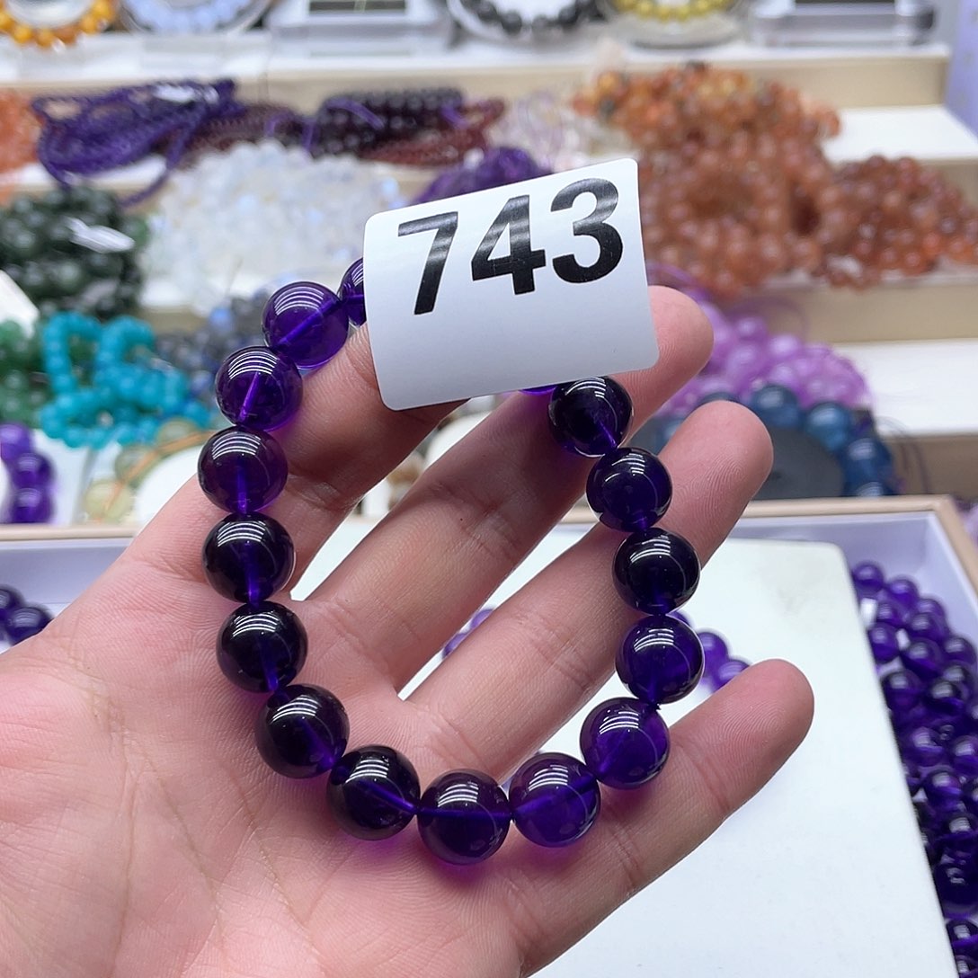 水晶手链未镶嵌冯****。天然