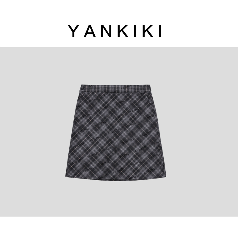 苏格兰格子四分裙  YANKIKI 2025冬季新品NEW