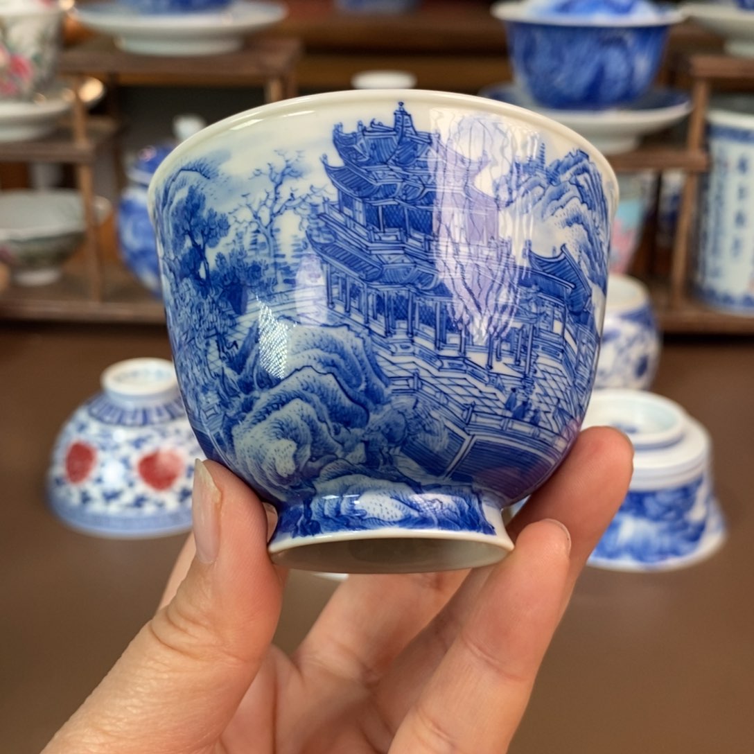 景德镇陶瓷手工手绘