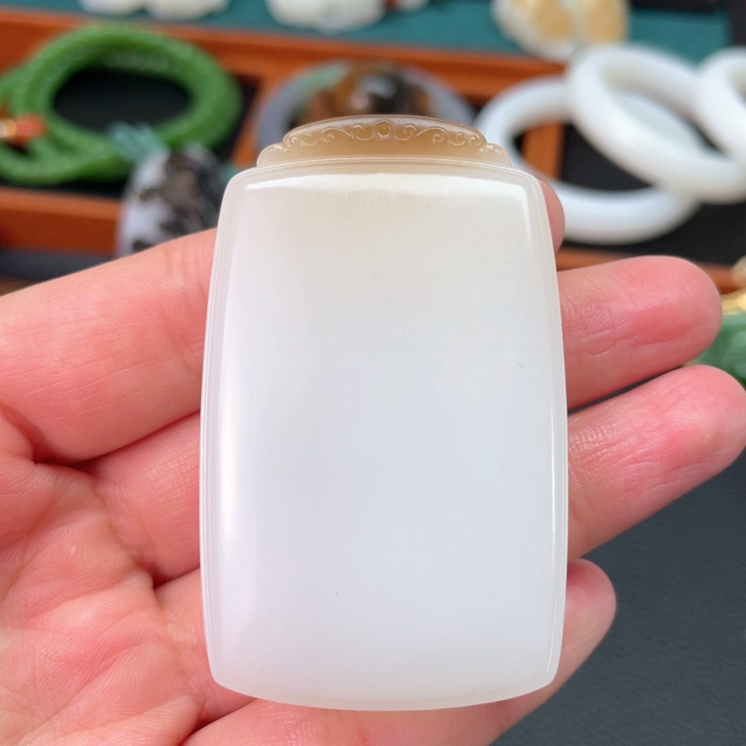 和田玉挂件未镶嵌