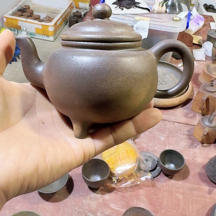 紫砂茶壶✨*坭兴陶柴烧