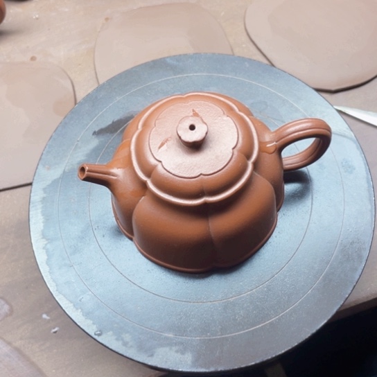 【闪购商品】紫砂茶壶红**恒紫砂壶筋纹壶