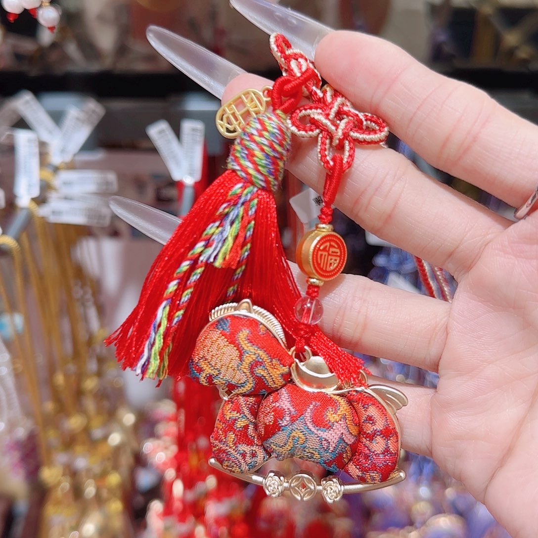 锆石铜合金925银挂件