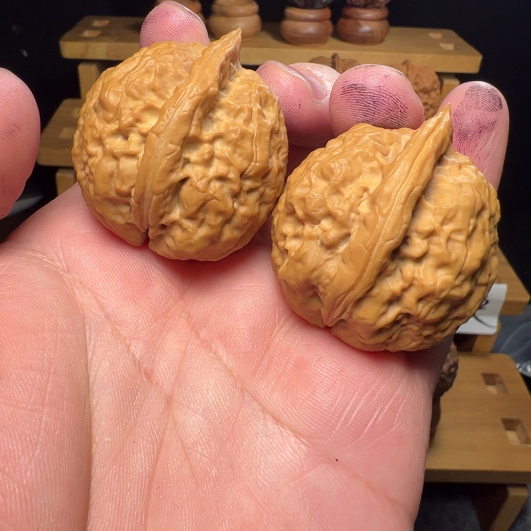 吊坠文玩核桃霸王枪36mm