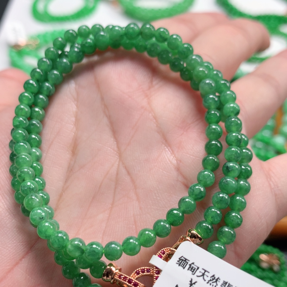 翡翠未镶嵌手链翡翠