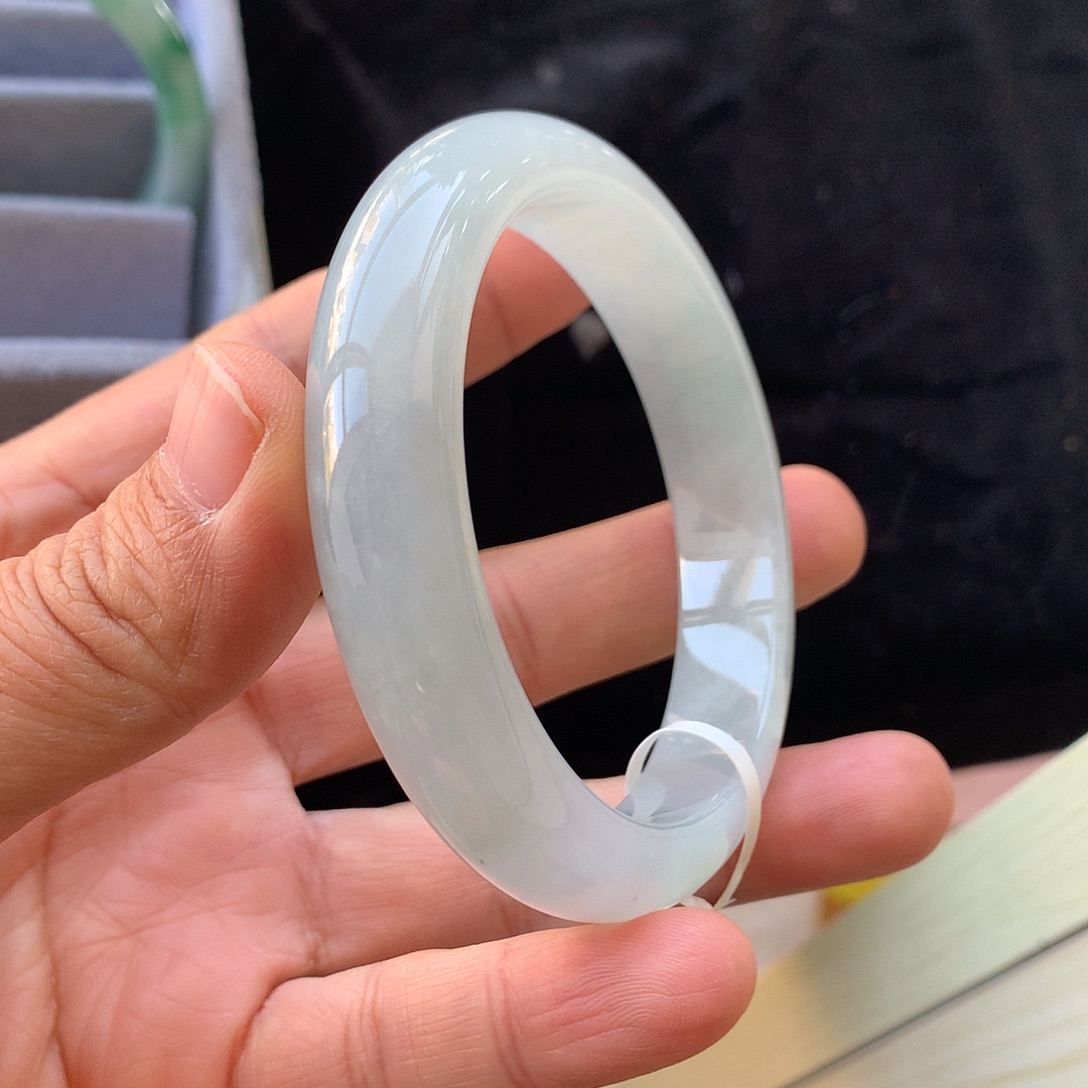 翡翠未镶嵌手镯14号