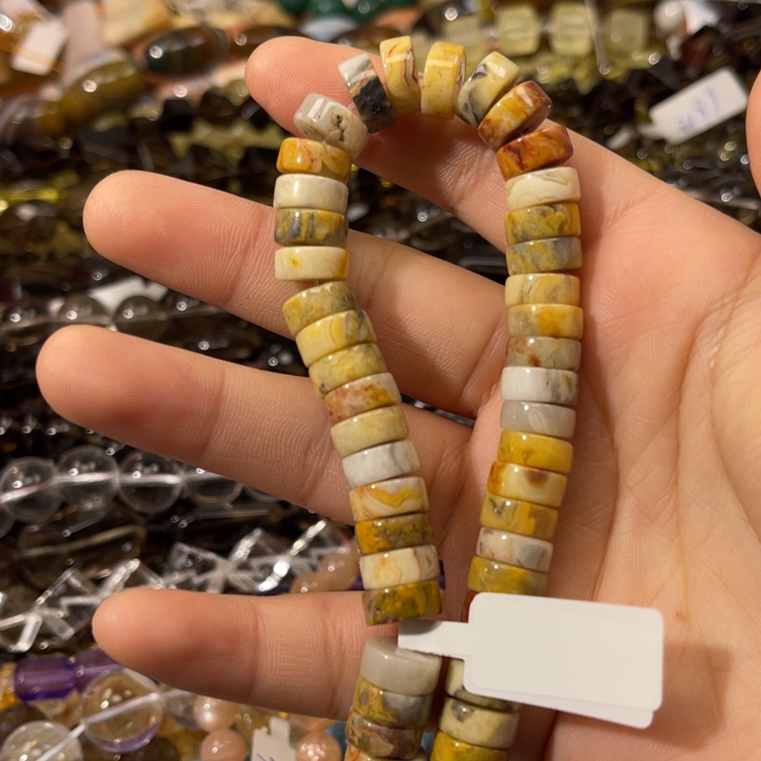 玛瑙/玉髓散珠海洋玛瑙剁珠