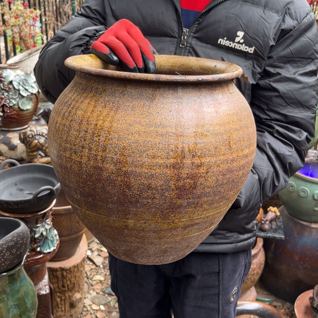 红陶高30口25无孔