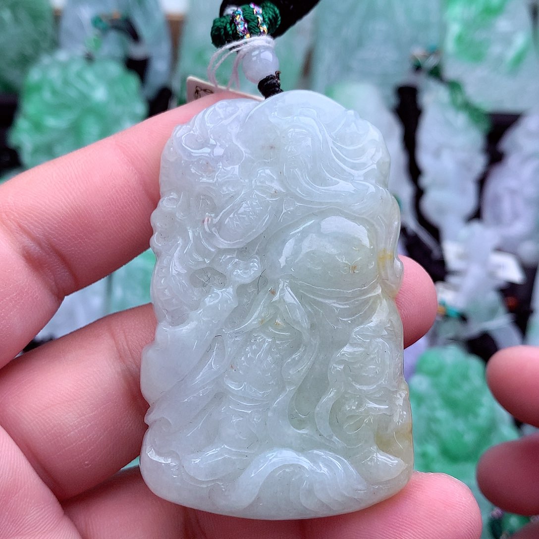 翡翠吊坠(不含链)未镶嵌