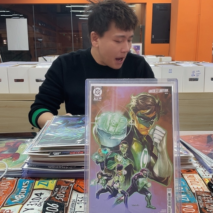 纸绿灯侠第20期哈乔