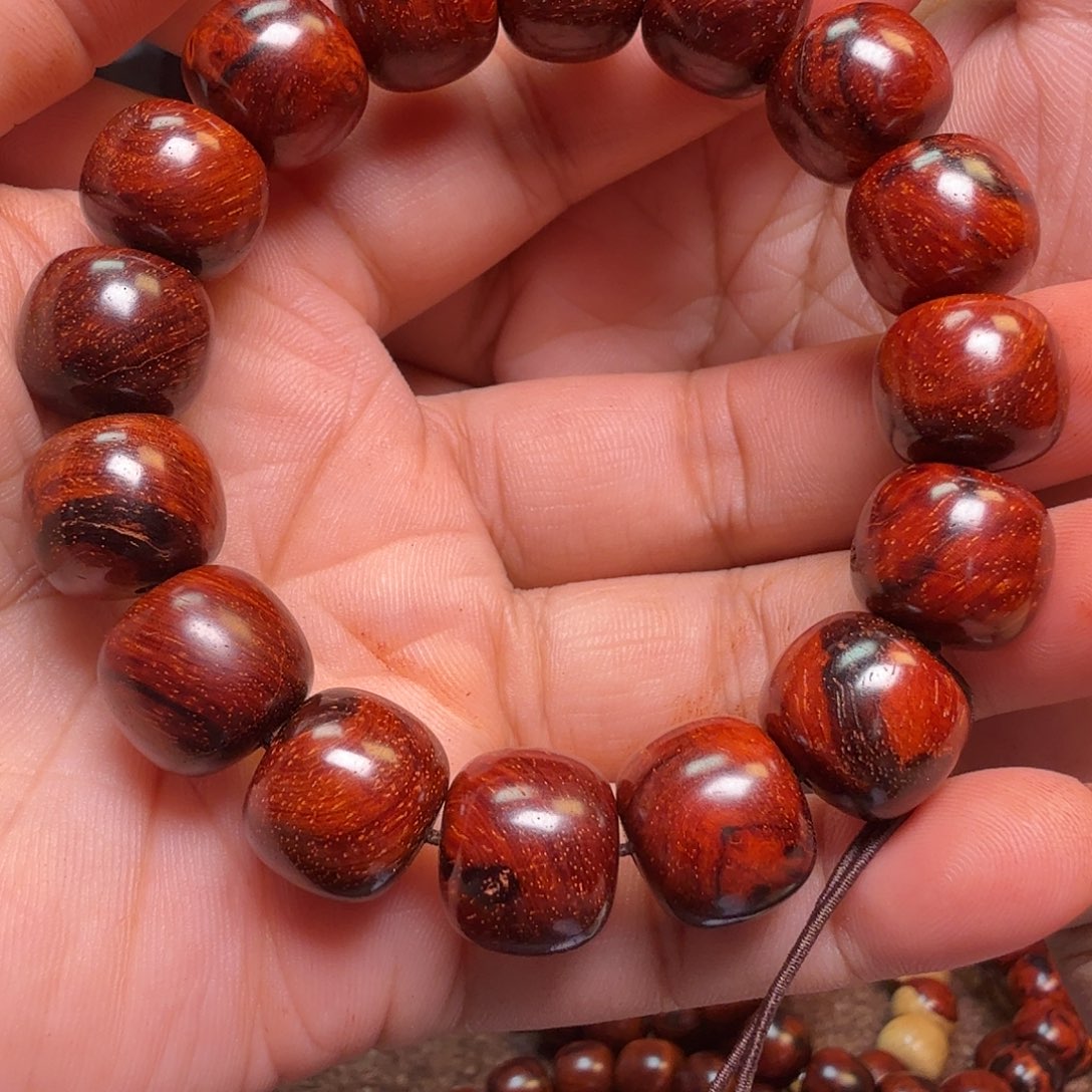 【***】檀香紫檀（小叶紫檀）手串1314瑕疵处理