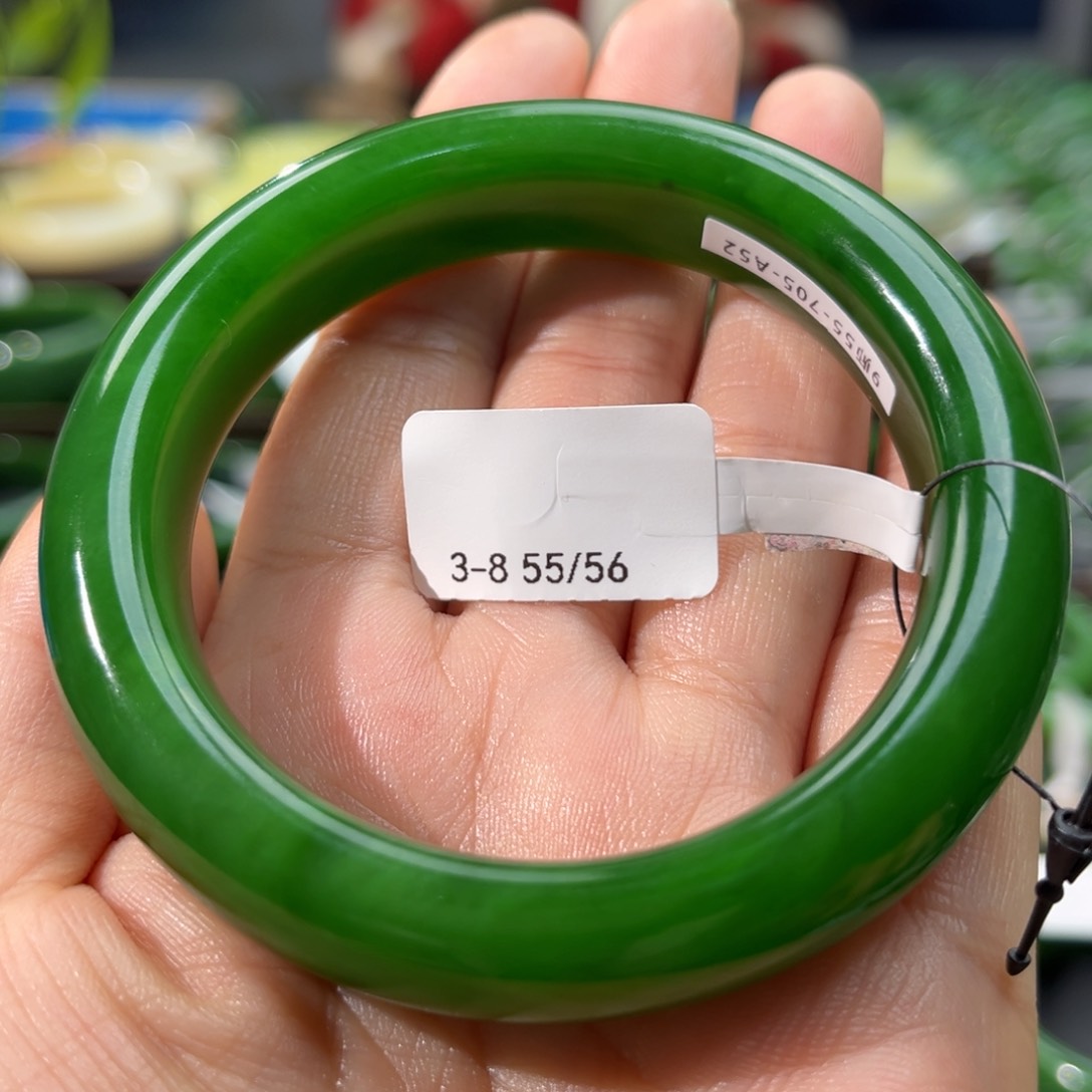 和田玉（碧玉）手镯未镶嵌