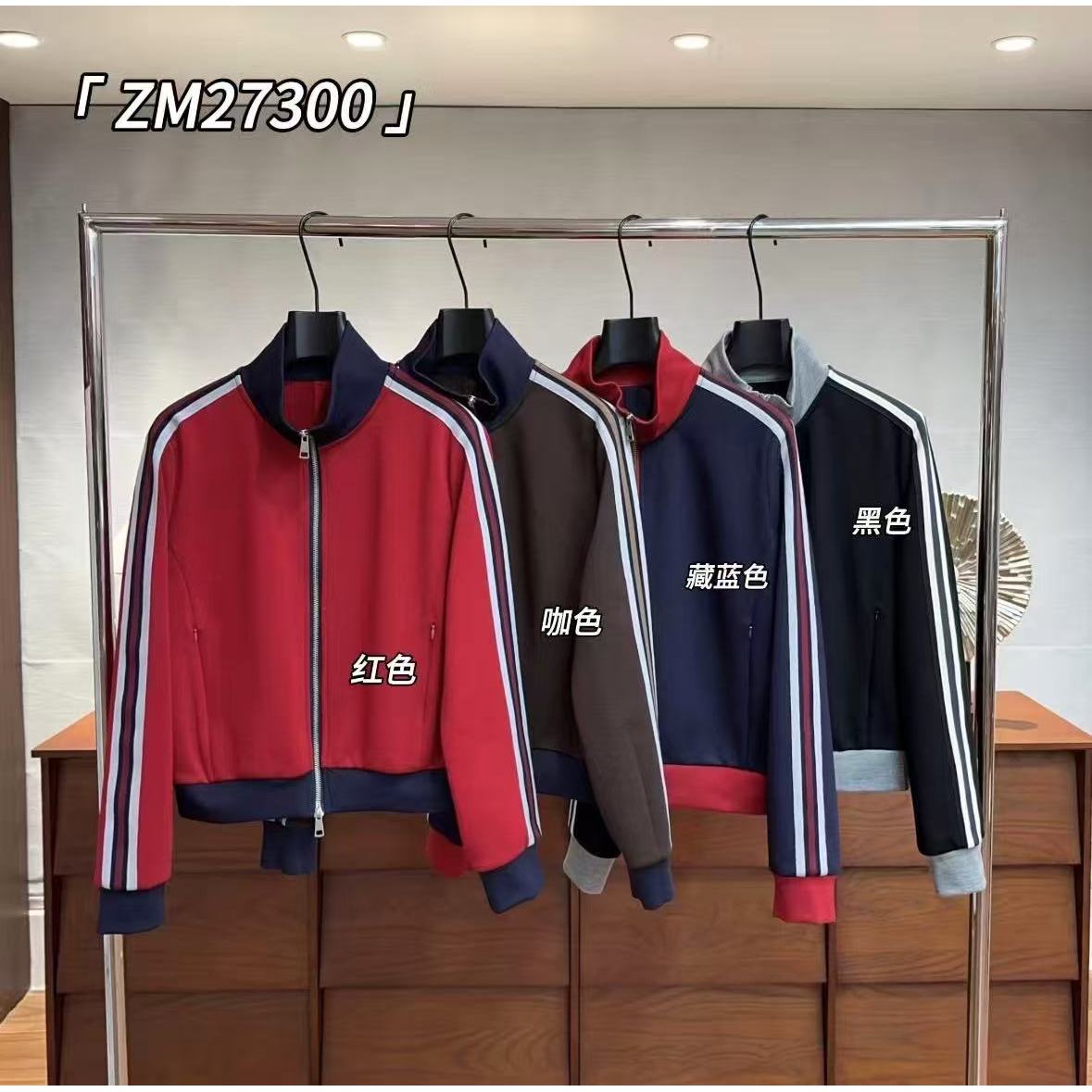 鑫燃KIKI 洋气撞色立领三道杆显瘦外套 27300 ZM【F】