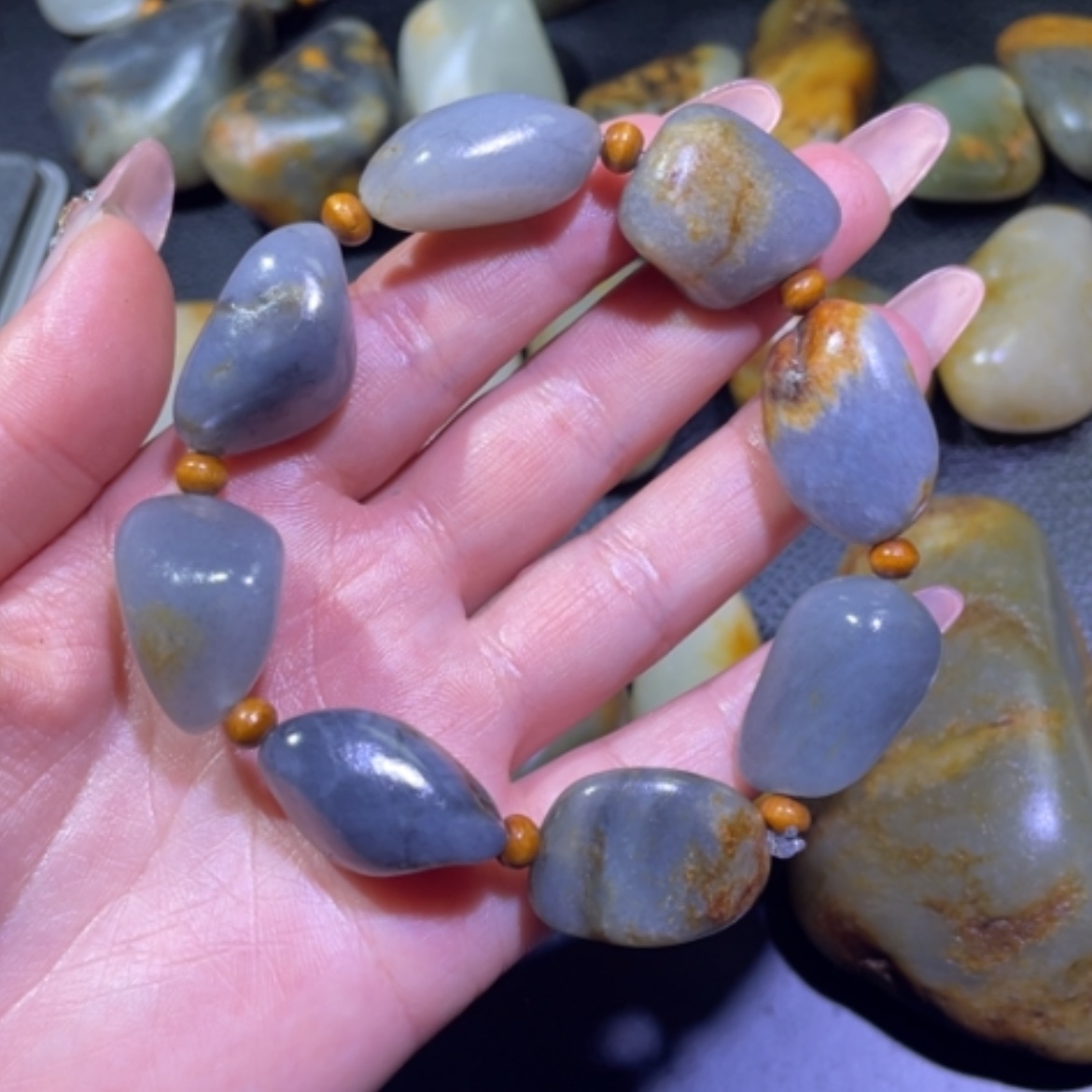 【闪购商品】和田玉颈饰未镶嵌处*