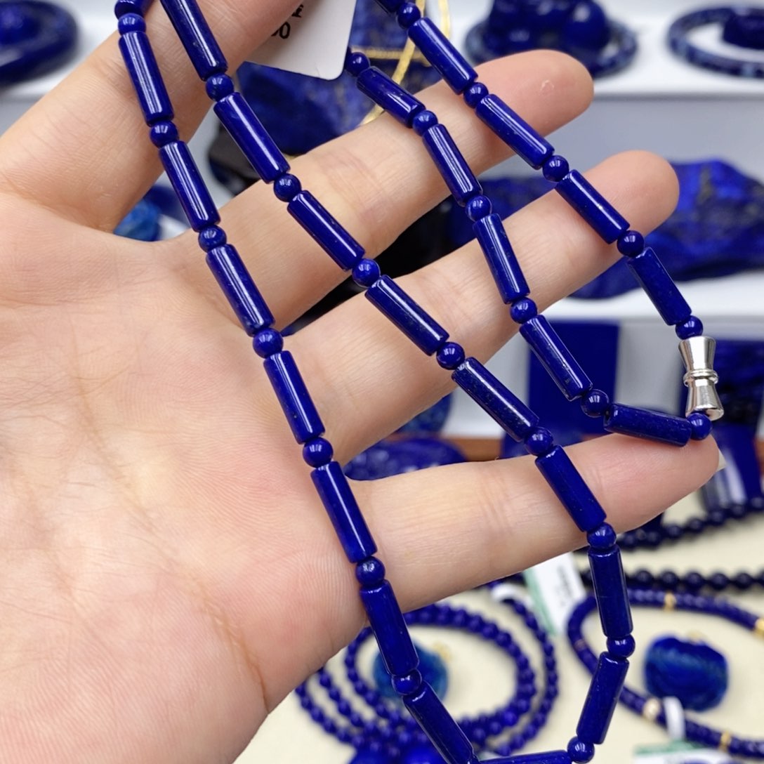 青金石颈饰未镶嵌