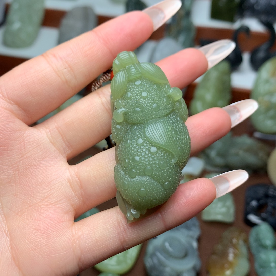 和田玉挂件未镶嵌