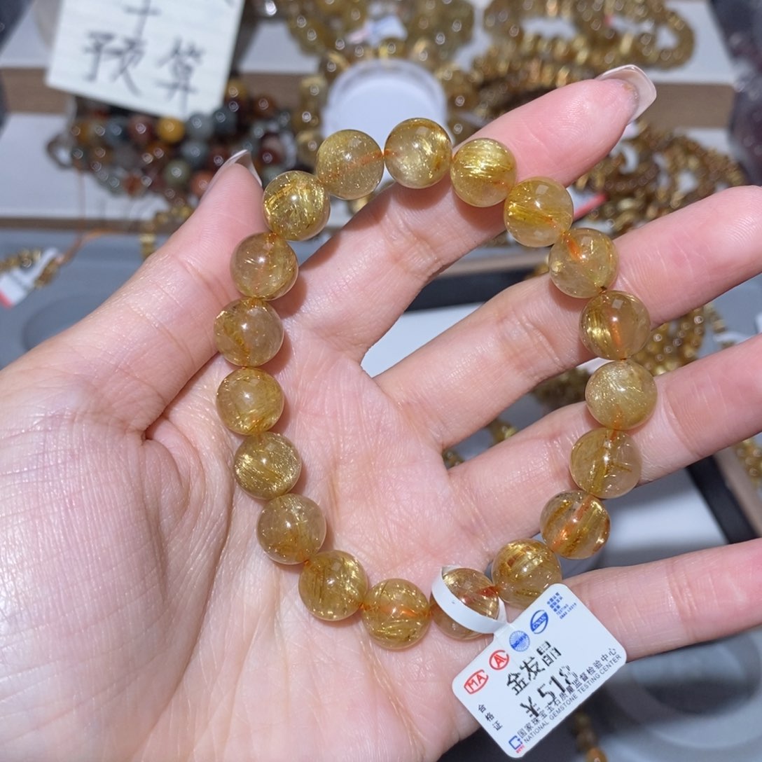 水晶手串未镶嵌手串