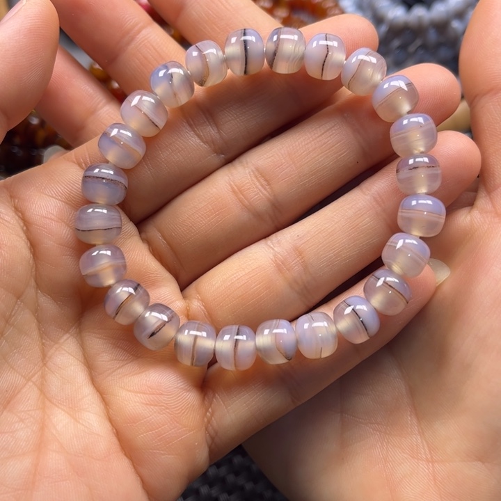 玛瑙/玉髓未镶嵌手链