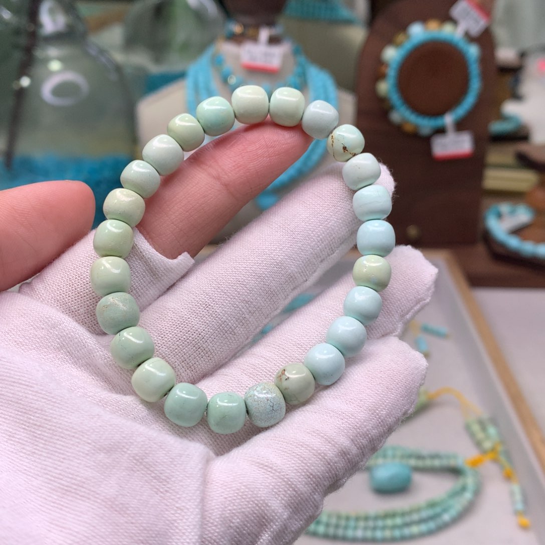 绿松石配饰未镶嵌用****5