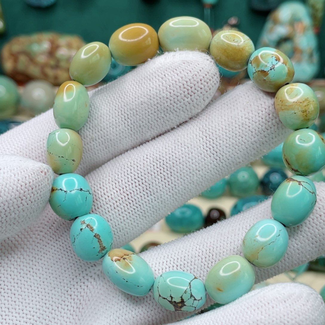 未镶嵌绿松石珠宝奇石