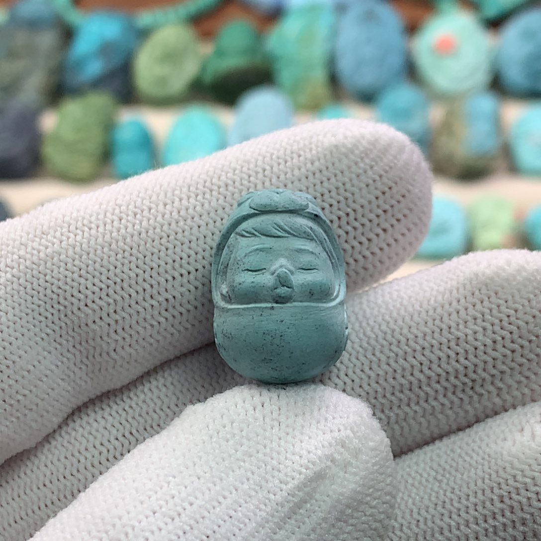 未镶嵌绿松石珠宝奇石