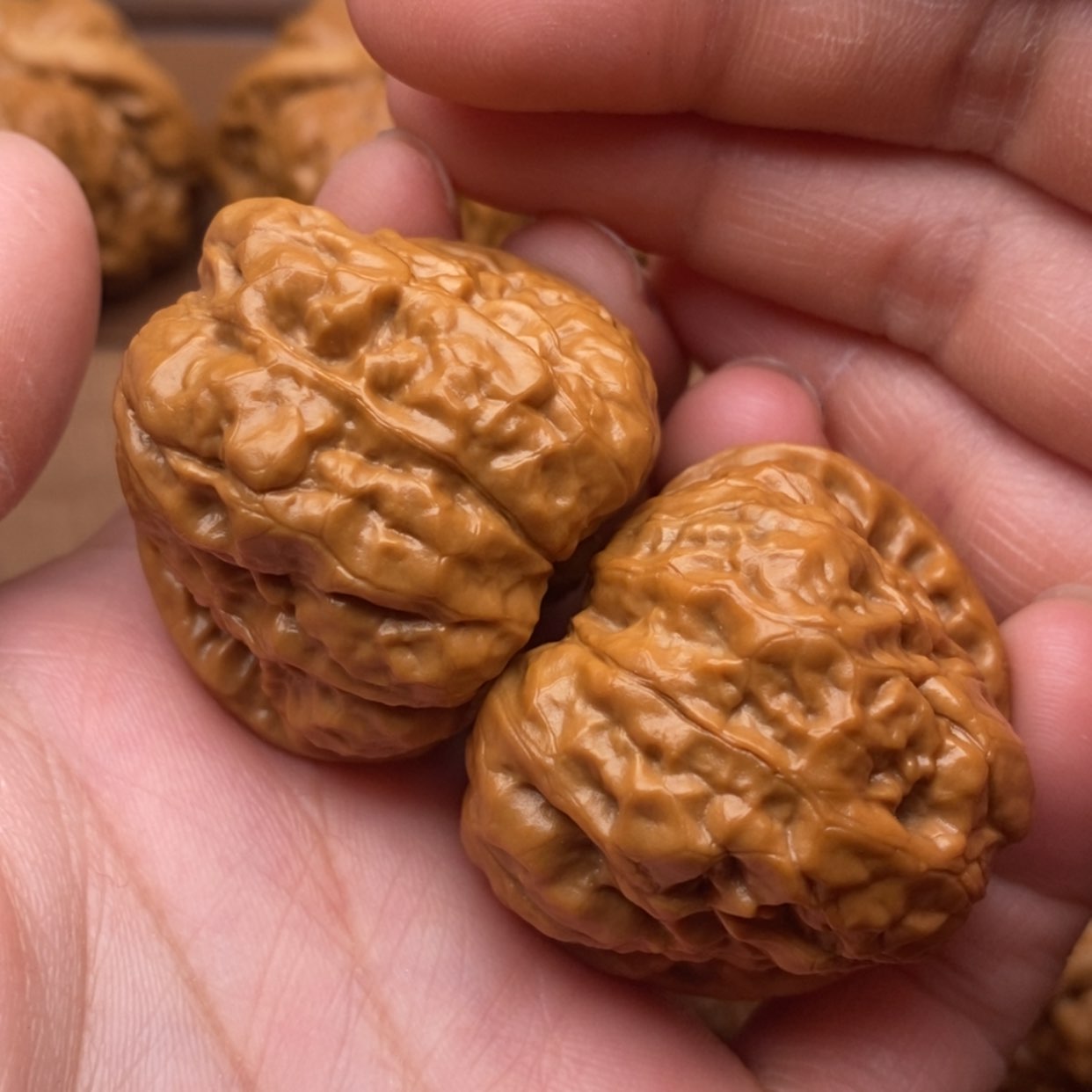 【闪购商品】文玩核桃把件边37左右