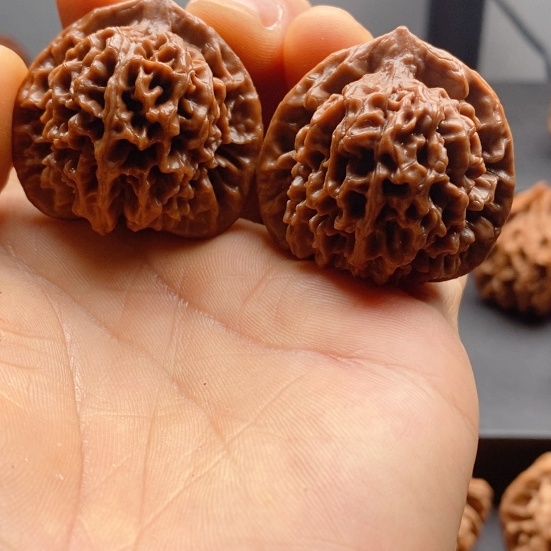 把件文玩核桃信**分秦岭山地秦闷37