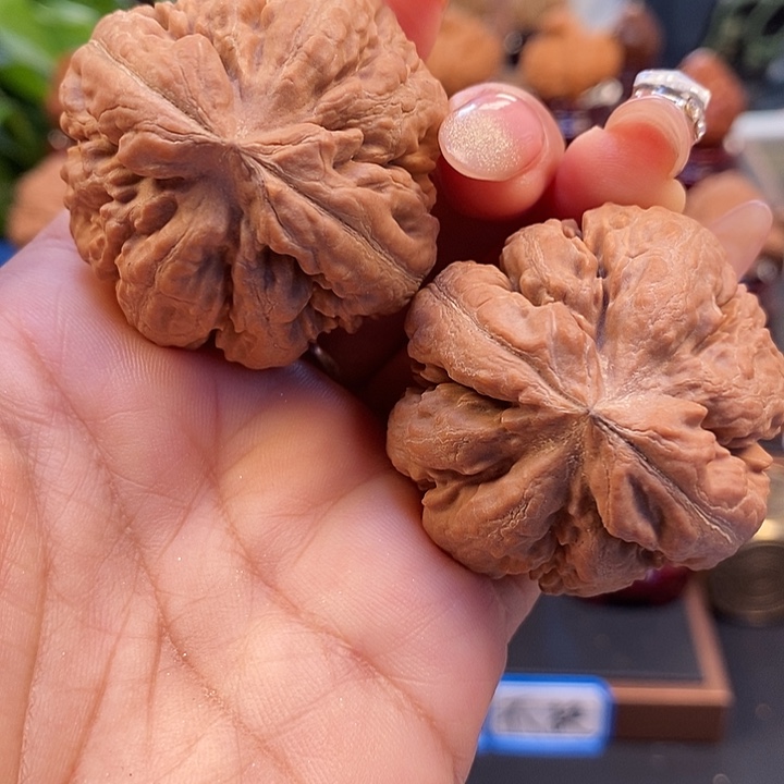 文玩核桃吊坠幸***乐核桃