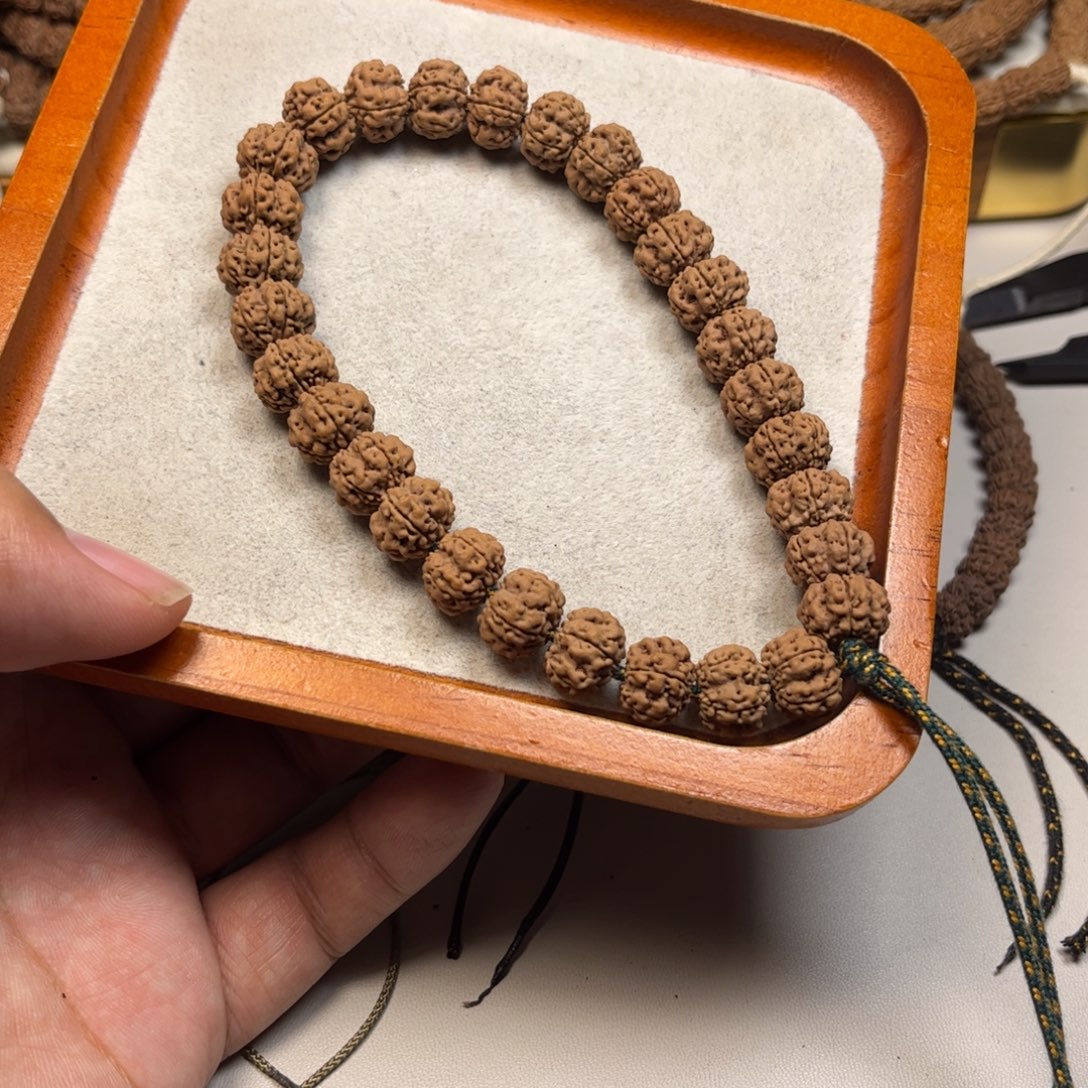 金刚菩提手串红方印