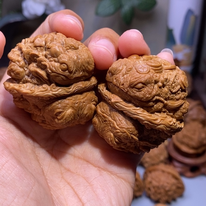 【闪购商品】核桃手串/手链㈦****配对一般金蟾