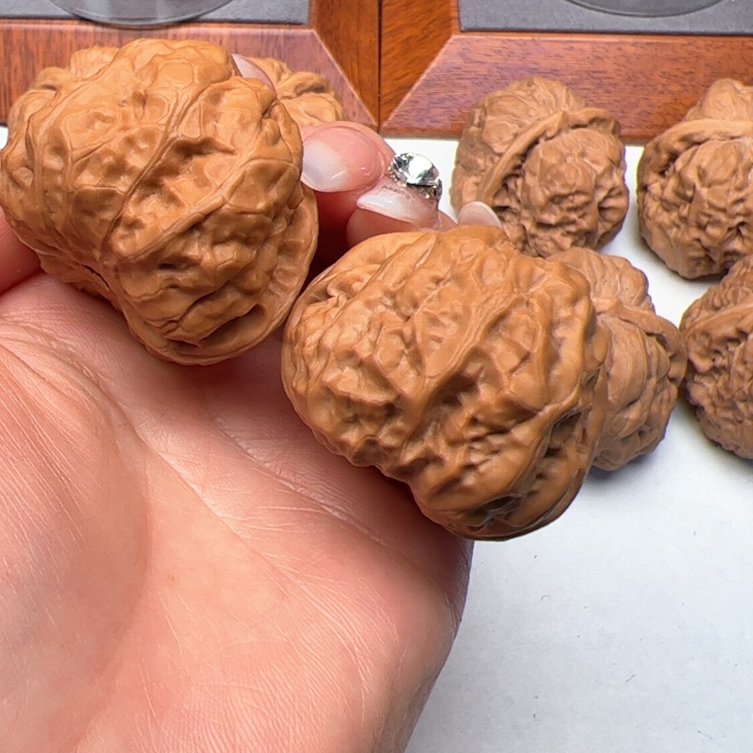 文玩核桃把件蛤蟆40丽