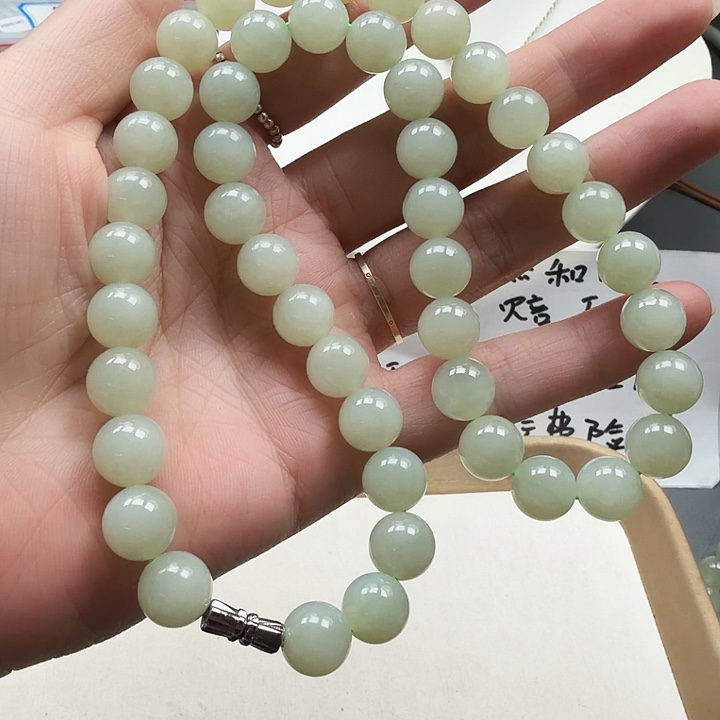 和田玉未镶嵌手链13