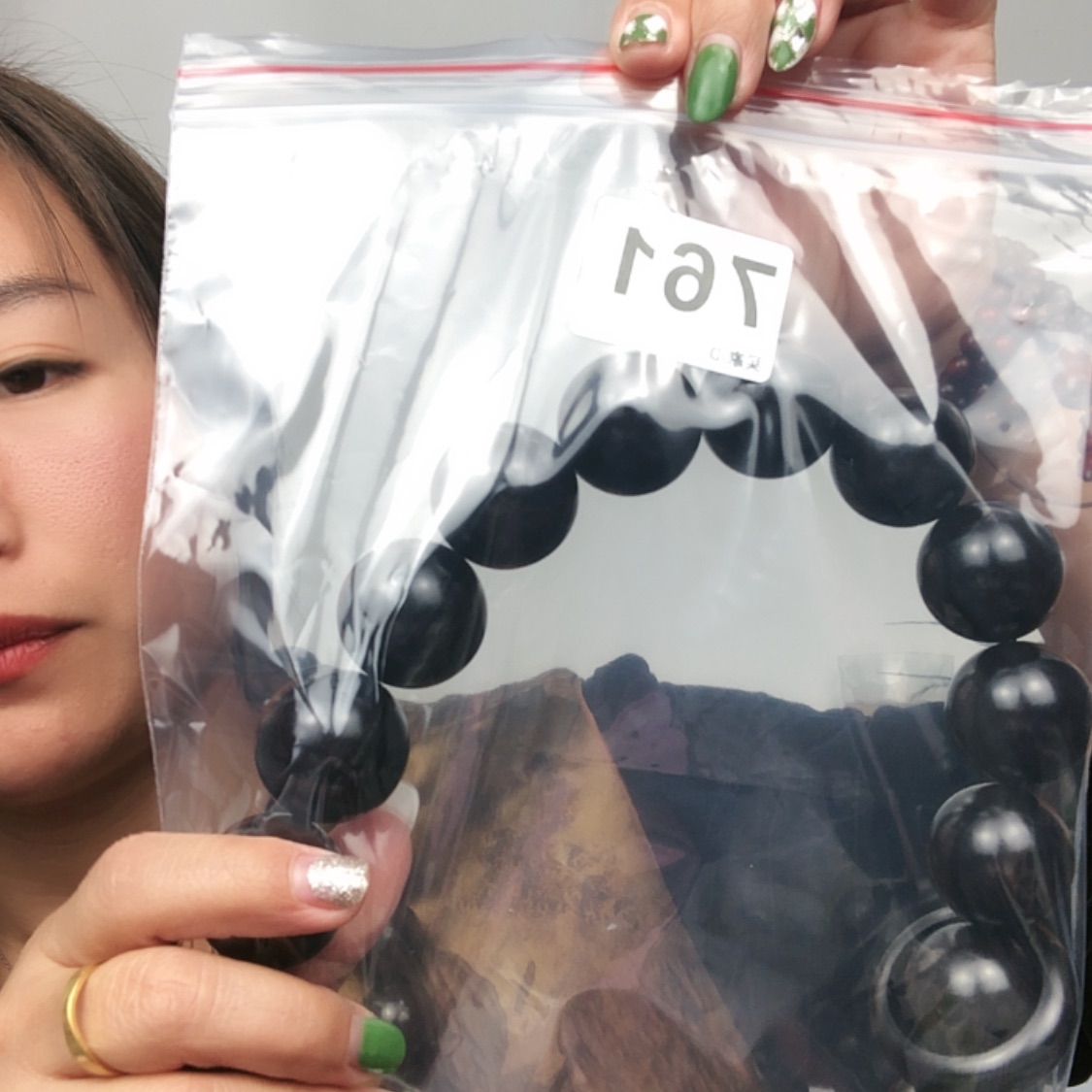 【闪购商品】东非黑黄檀（紫光檀）绿**山761