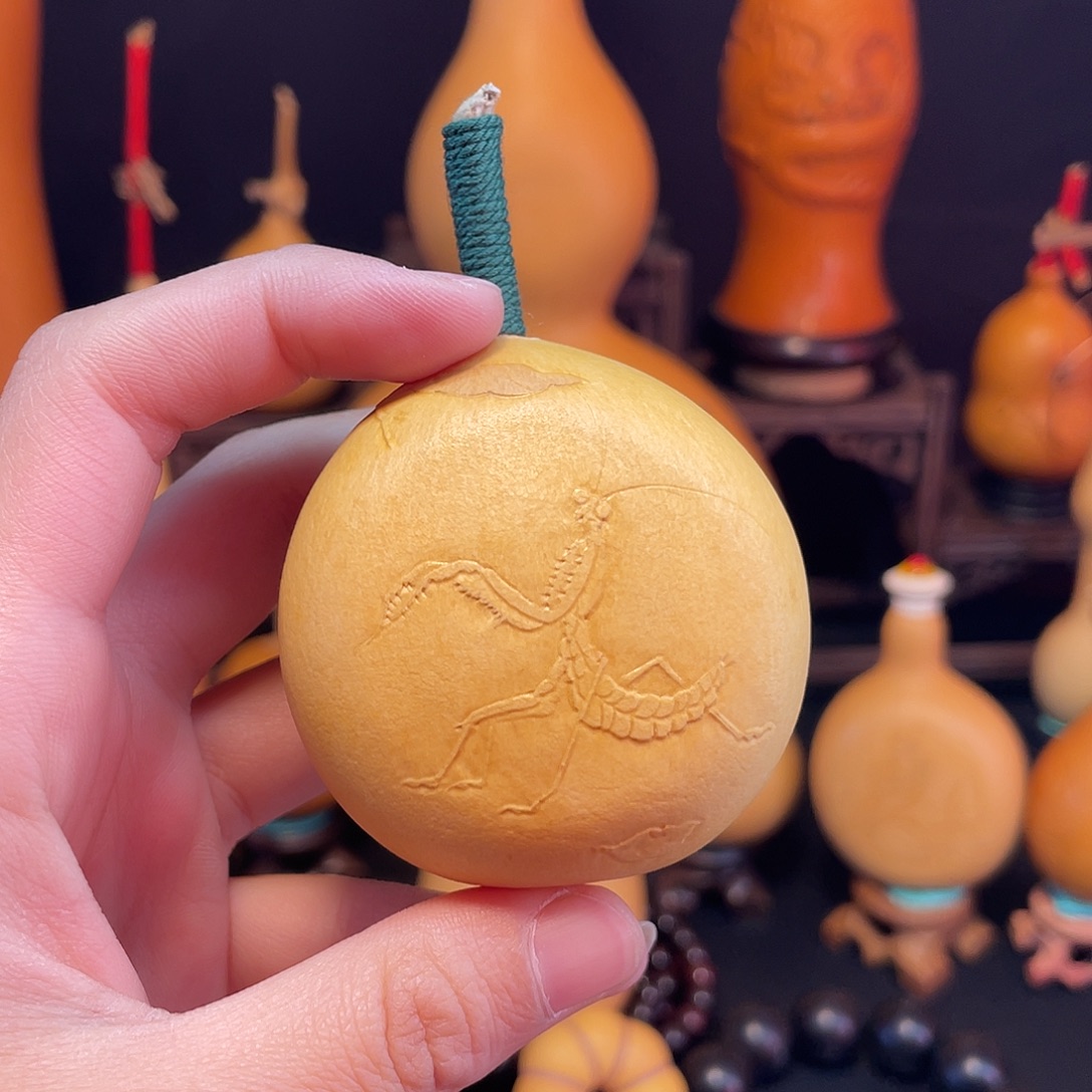 肇***隆螳螂押花葫芦葫芦