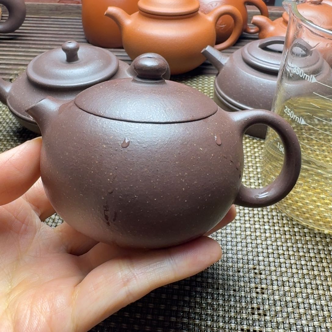茶壶紫砂170cc紫砂壶紫泥
