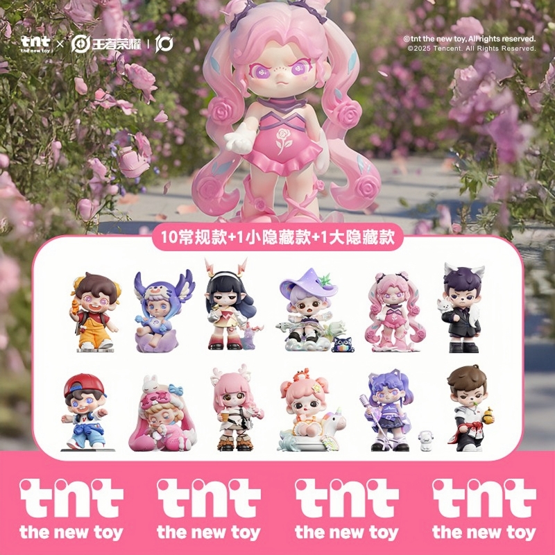 【欧气代拆】tntspace x王者荣耀峡谷幻境系列手办盲盒潮玩周边摆