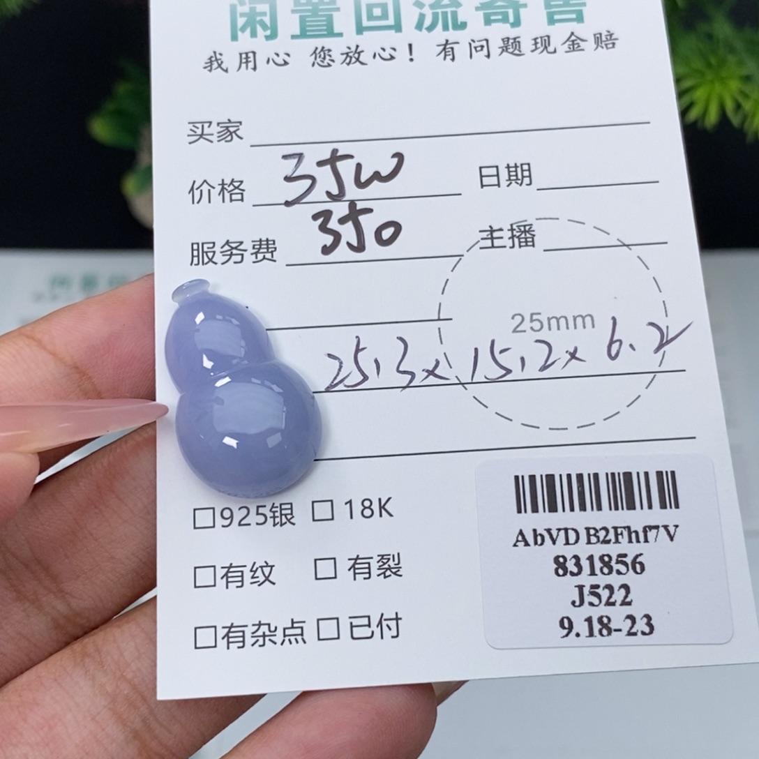 颈饰未镶嵌翡翠天然翡翠a货