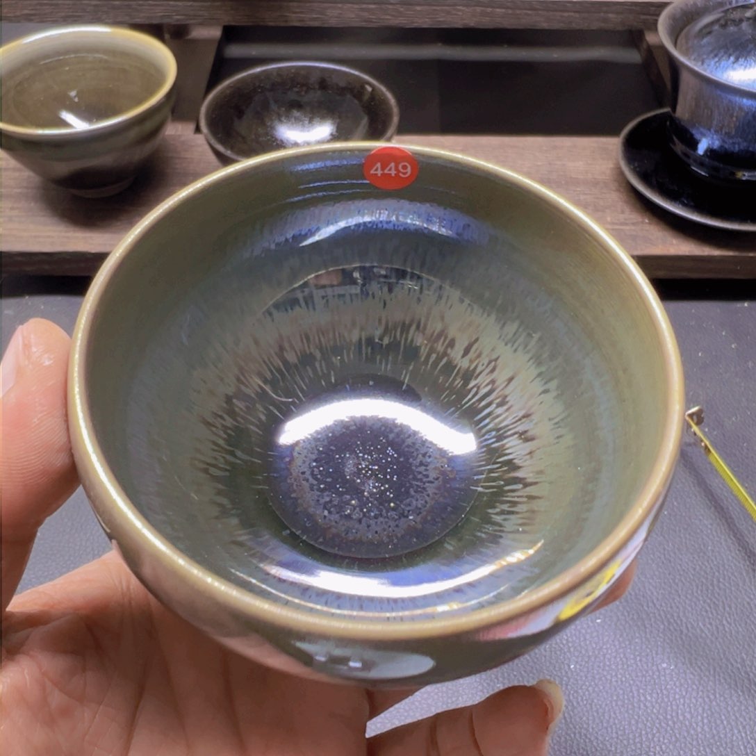 茶盏?*449 建窑建盏五六茶器