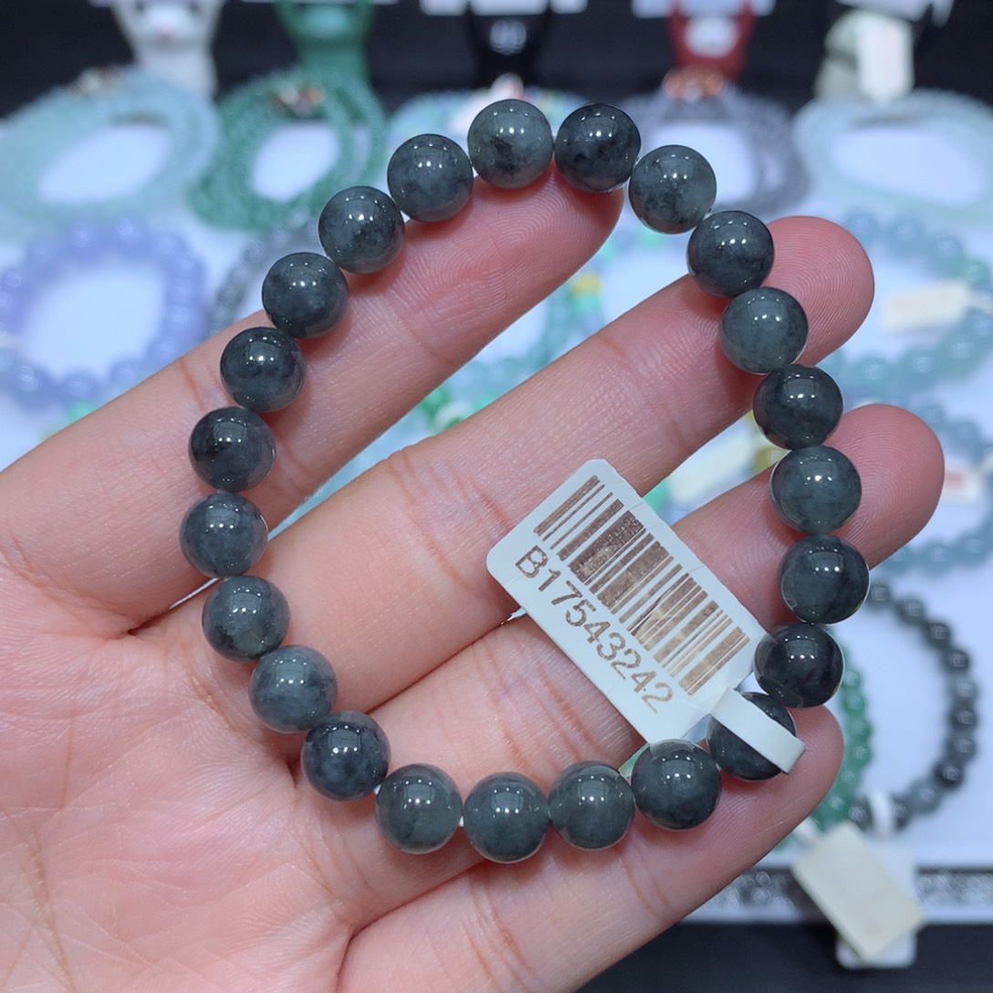 翡翠未镶嵌手串天然