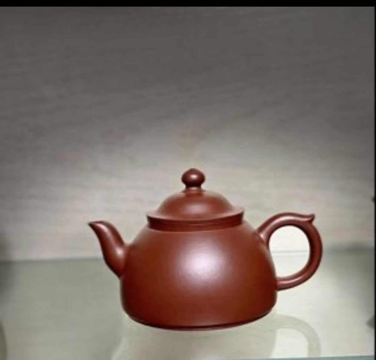 原矿石红泥打造纯手工笠帽壶泡茶壶