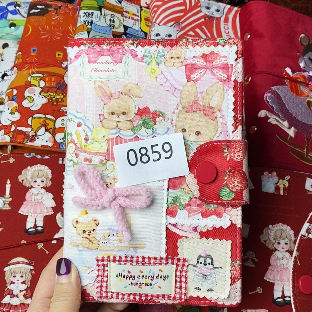 织绣A6活页不送纸859