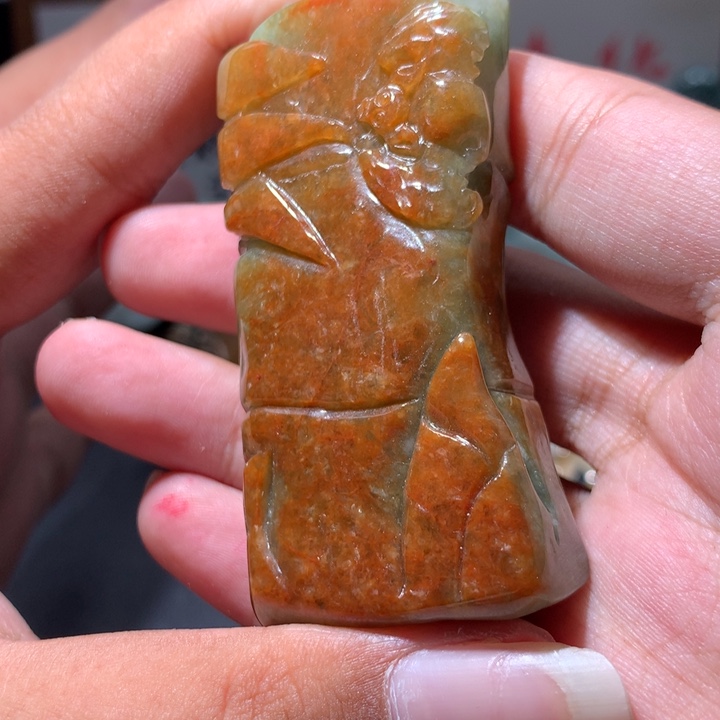 翡翠未镶嵌颈饰保真天然a货翡翠