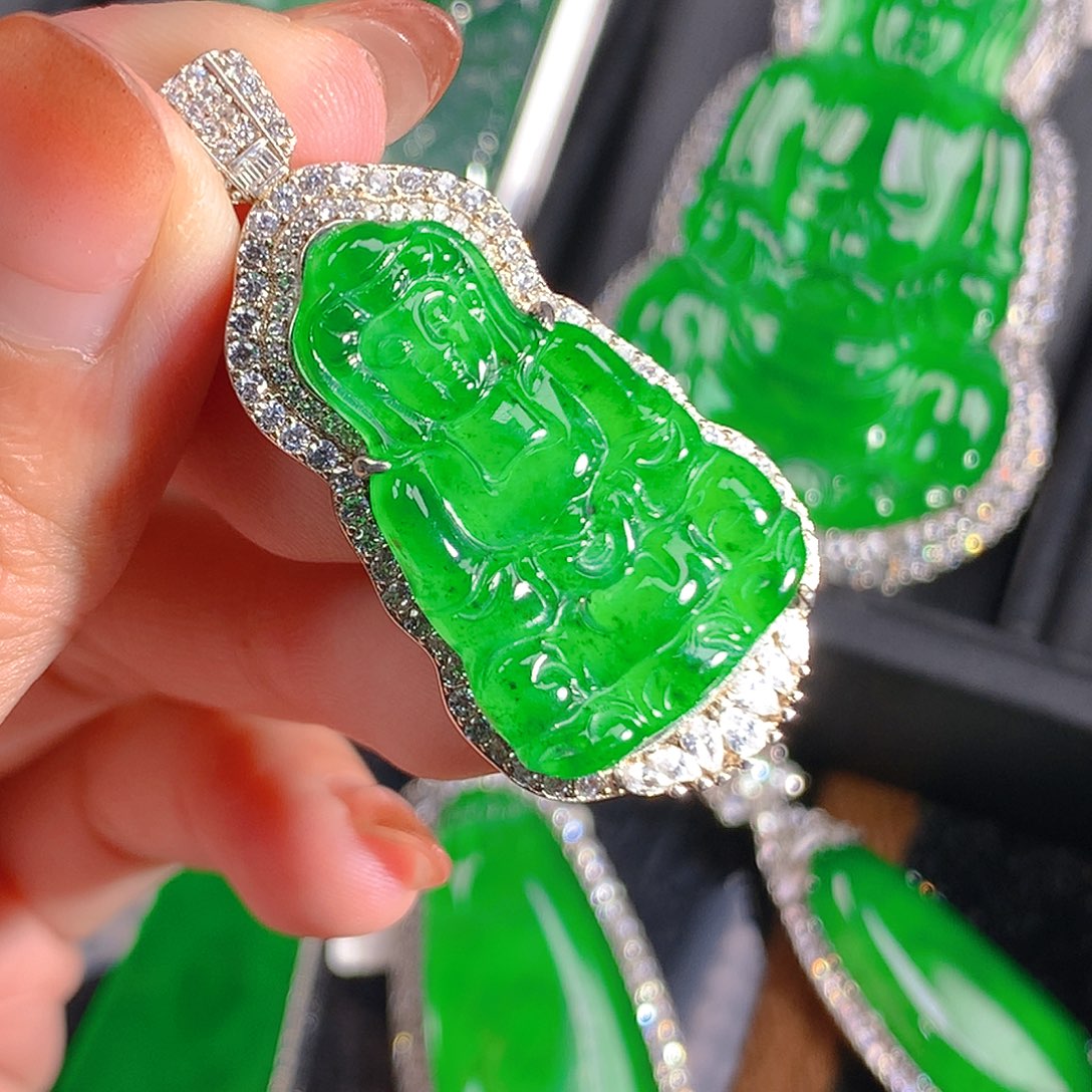 翡翠吊坠(不含链)未镶嵌