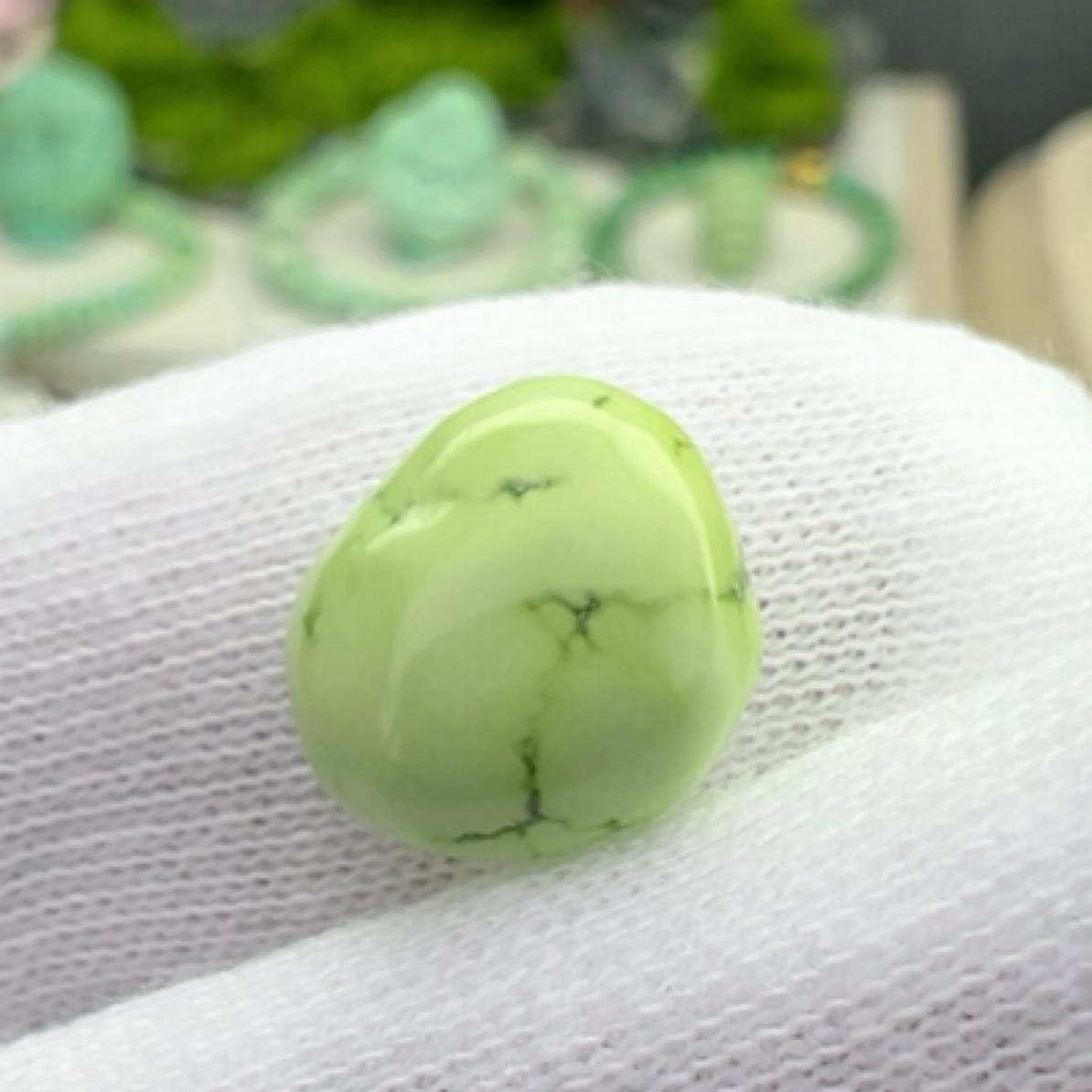 菜籽黄绿松石荧光黄随型