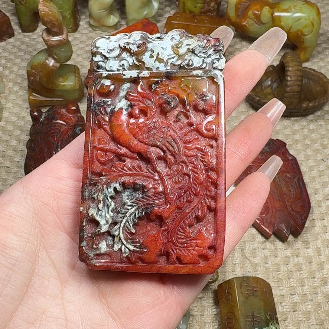 白玉菩提吊坠挂件