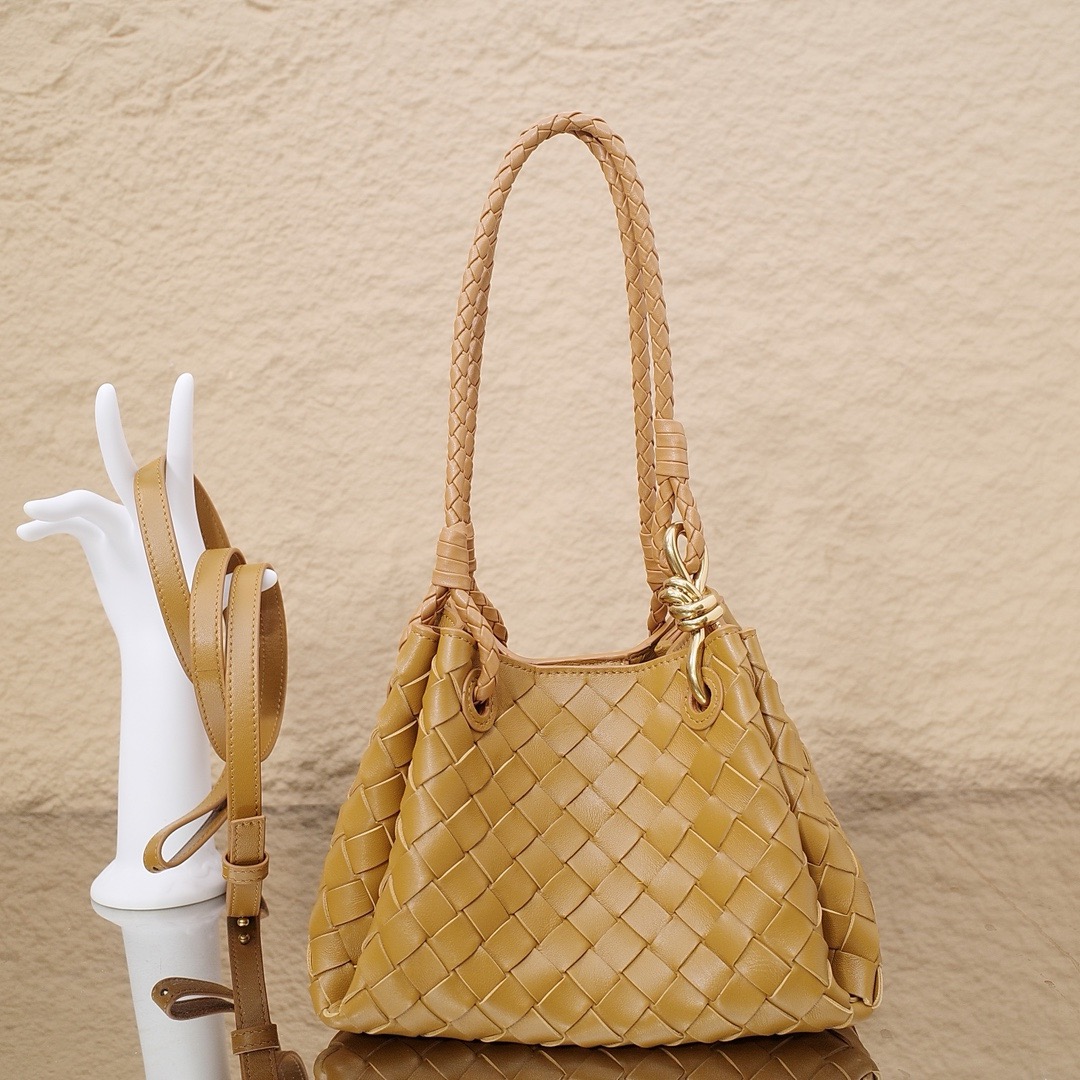 【Susan静】舒淇同款 | 真皮手感编制复古单肩包（配肩带）