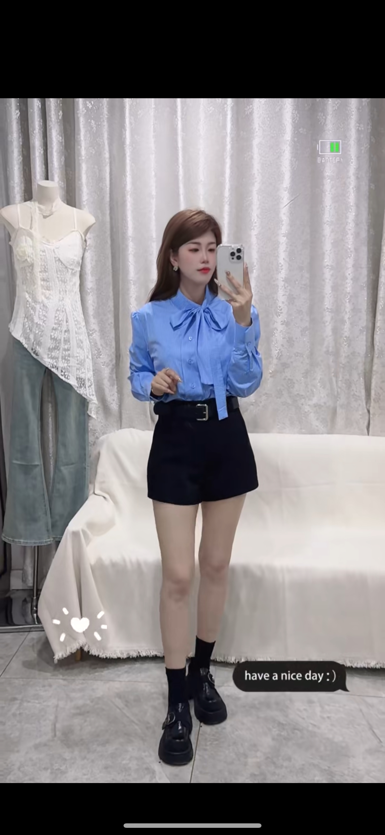 衬衫短裤套装时尚减龄显瘦气质衬衣长袖网红