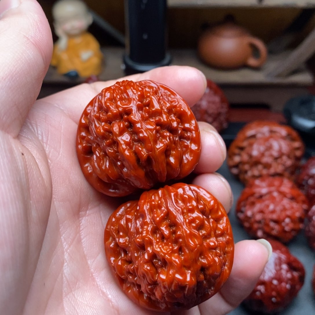 吊坠文玩核桃徐*父36四座楼